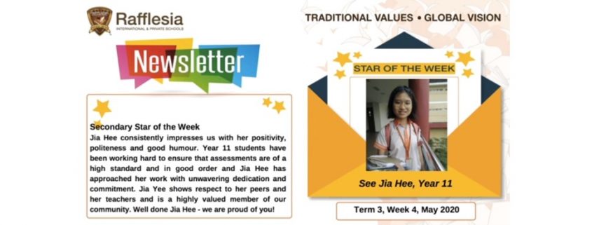 Secondary Star of the Week | See Jia Hee