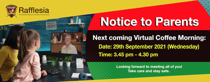 Next coming Virtual Coffee Morning