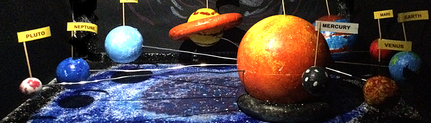 3D Solar System Model