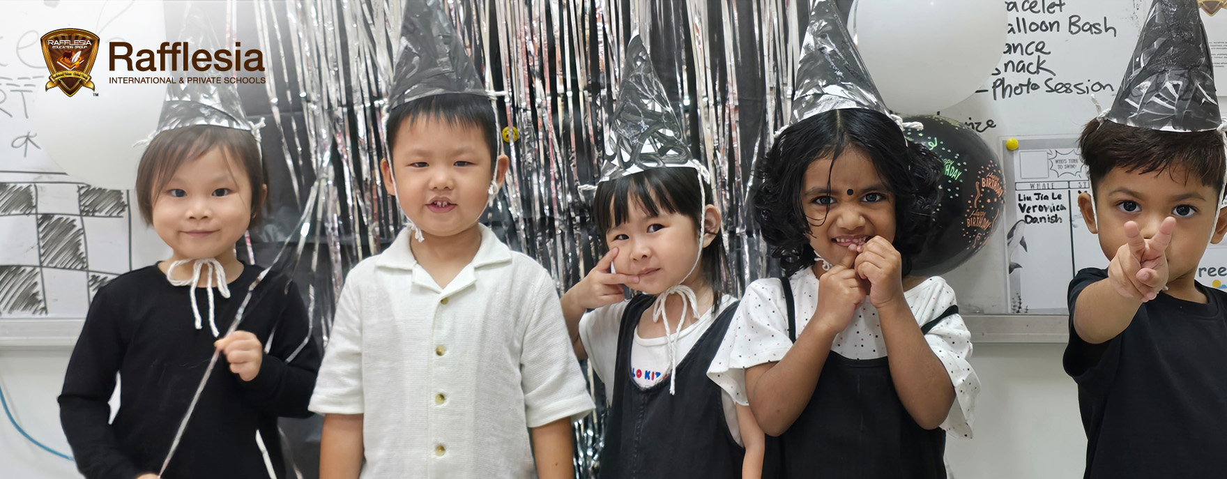 BLACK & WHITE PARTY FUN!