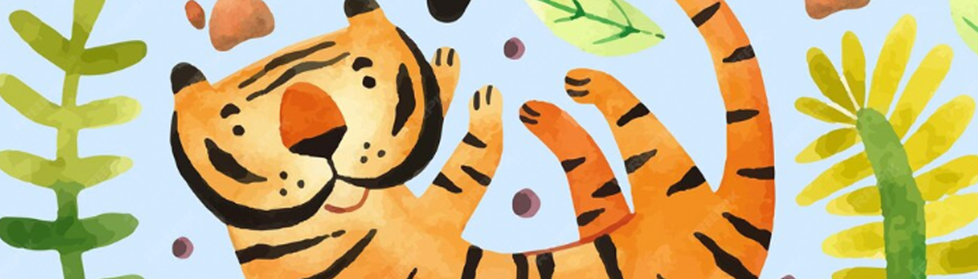 Tearing into Creativity: Tiger Art Fun!