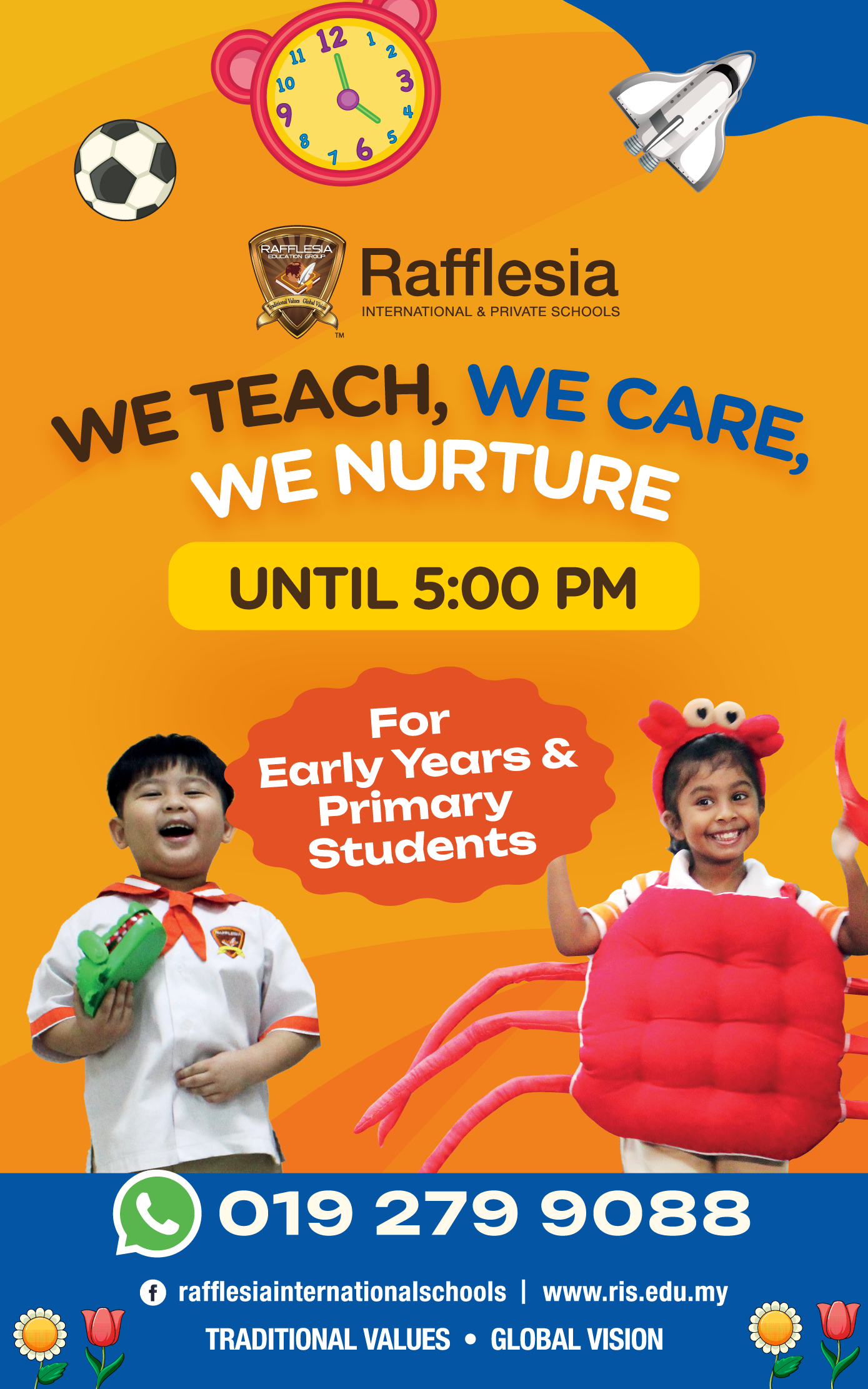 We Teach, We Care, We Nurture