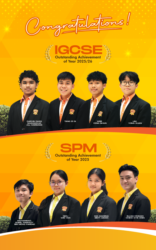 IGCSE and SPM Outstanding Achievement 