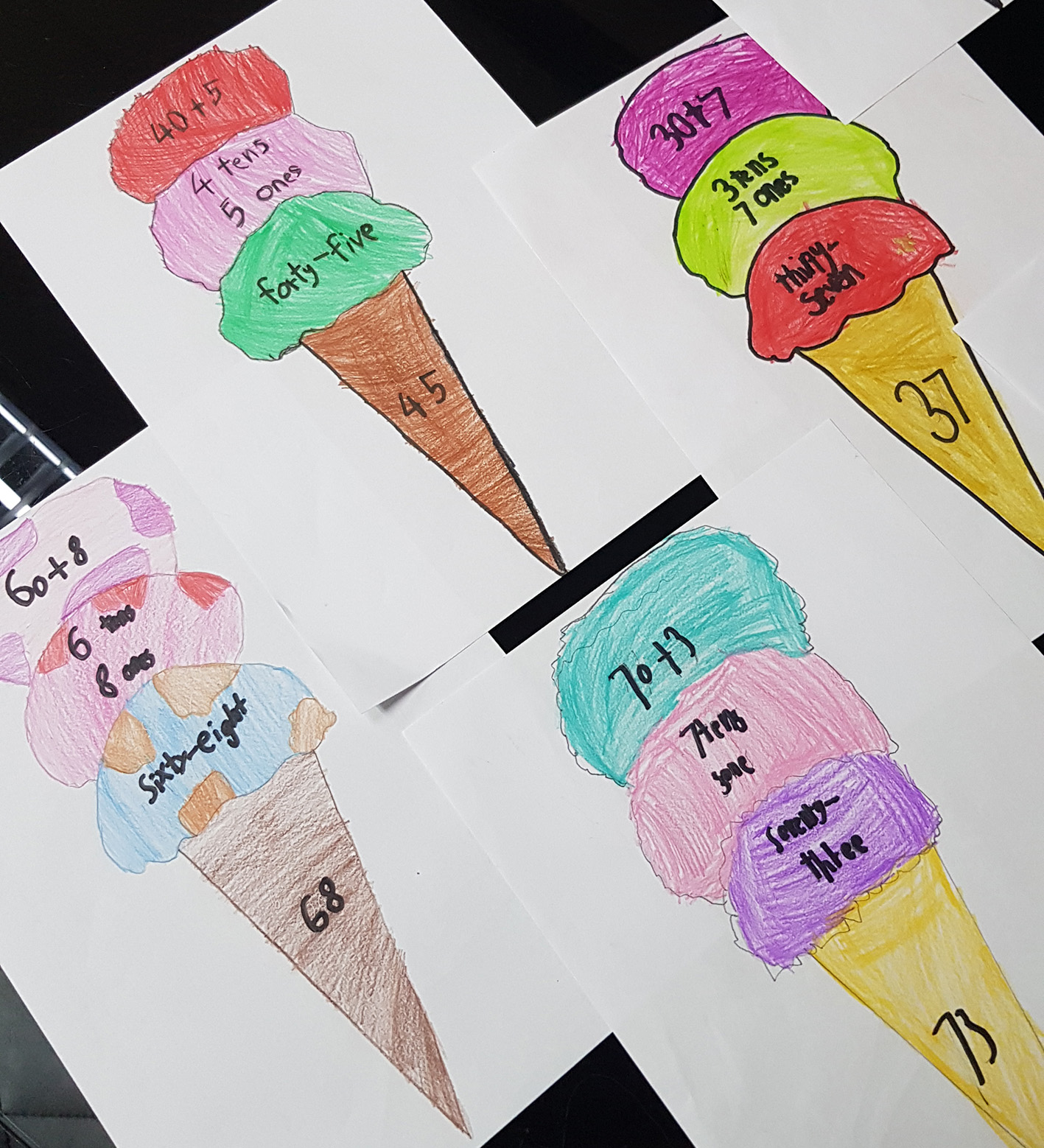 Ice-cream numbers