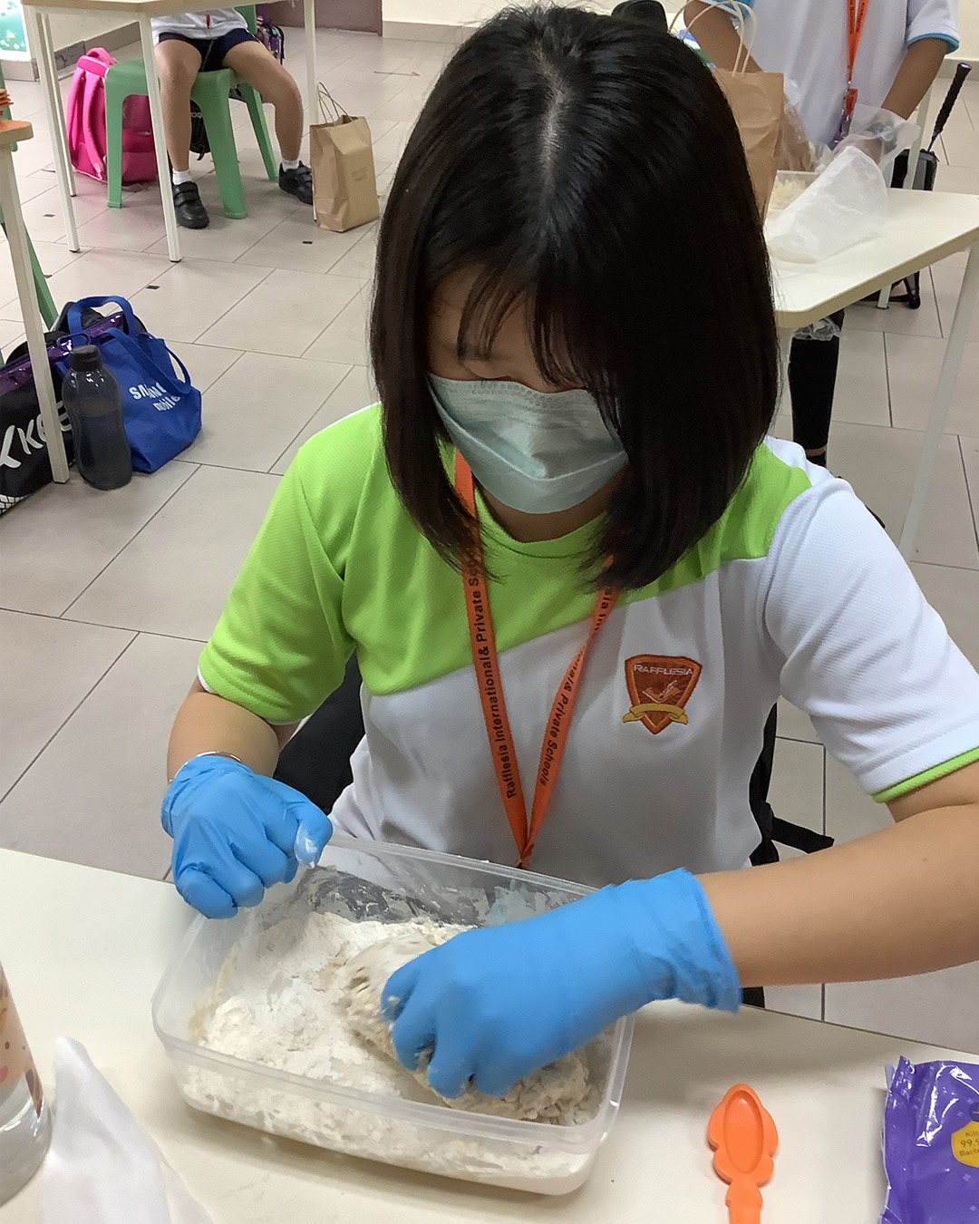 Dough with Yeast Experiment