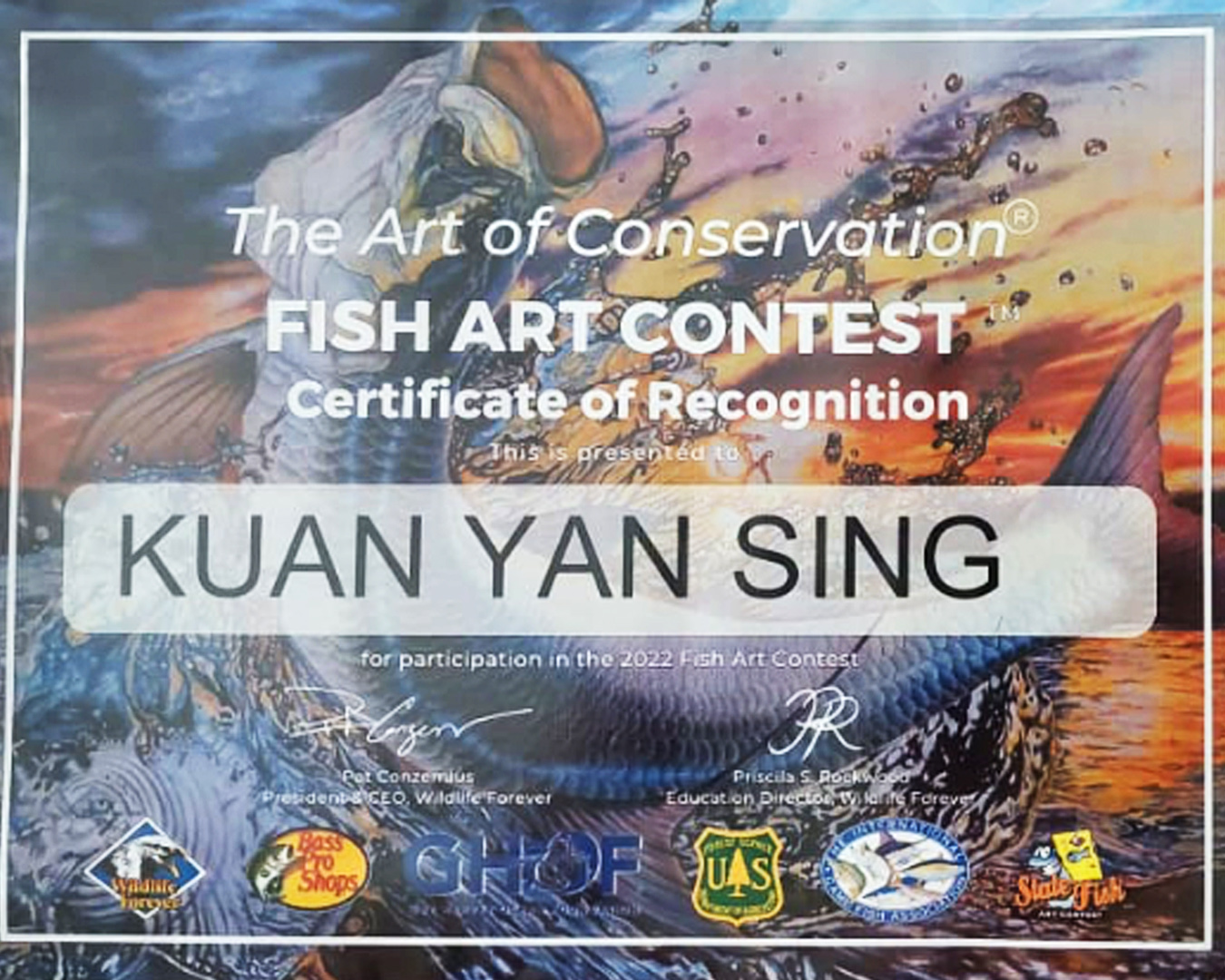  2022 FISH ART CONTEST