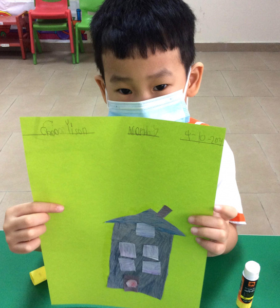 Shape House Paper Craft