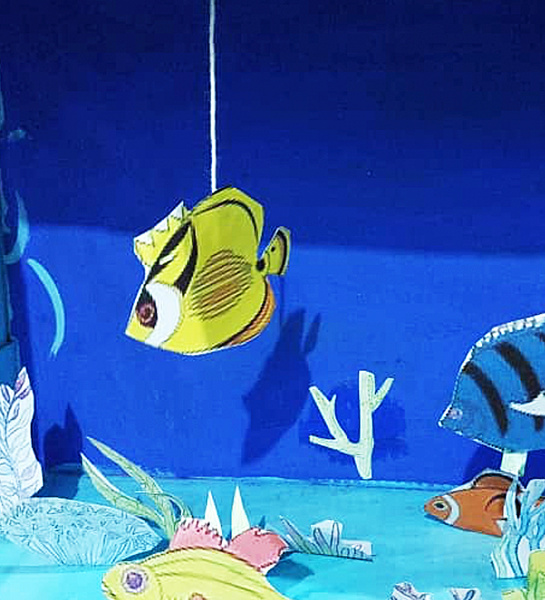 Sea Life Diorama