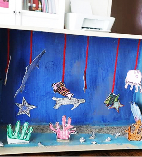 Sea Life Diorama