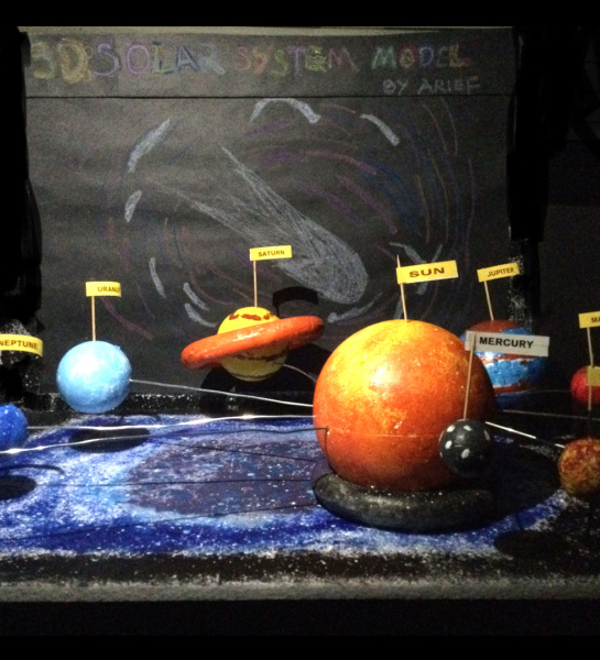 3D Solar System Model