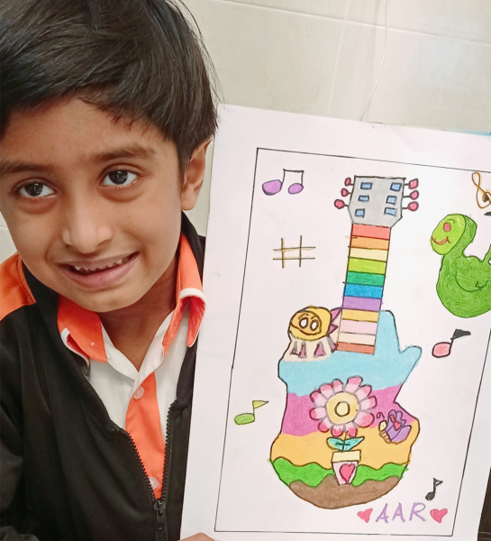 Year 2: My Colourful Guitar