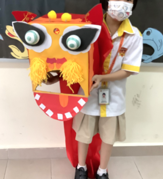 Self-Made Lion Head
