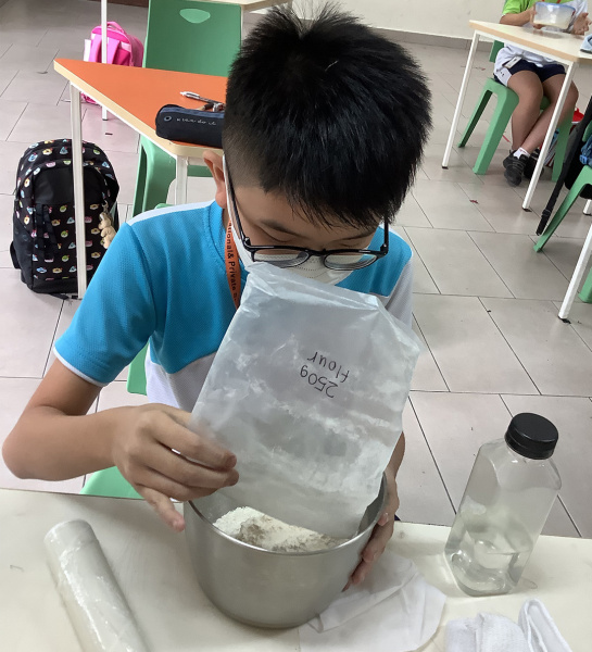 Dough with Yeast Experiment