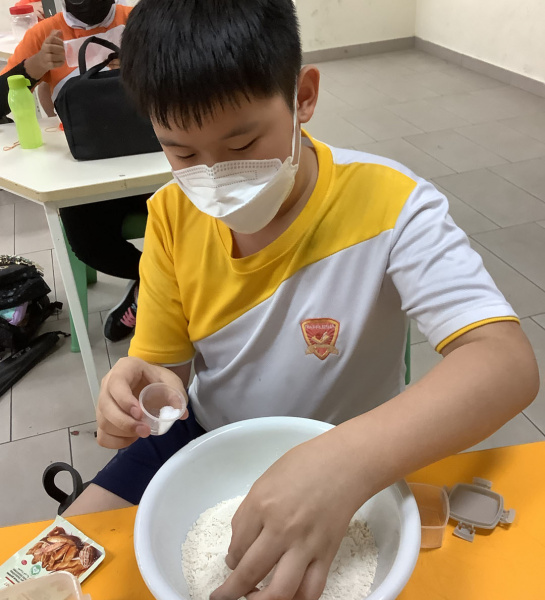 Dough with Yeast Experiment