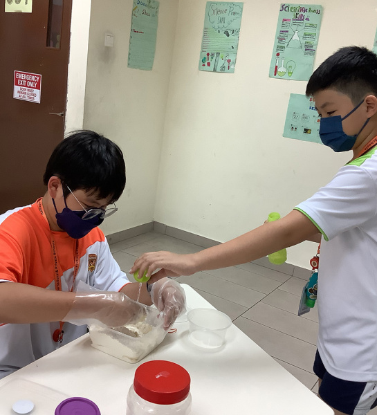 Dough with Yeast Experiment