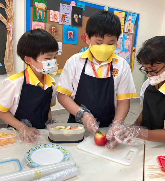 Healthy Mixed Fruit Stick Making