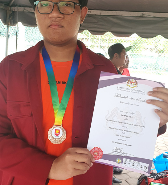 MSSD Hulu Langat Tennis Competition
