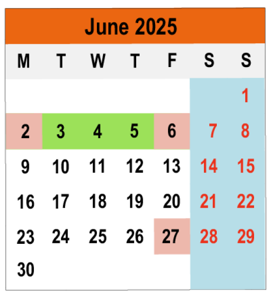 Academic Calendar 2024/2025