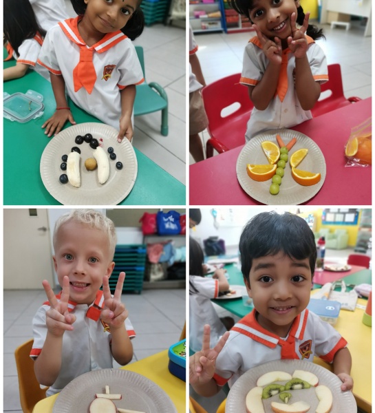 Fruitful Fun in Mandarin Class!