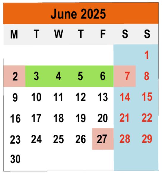 Academic Calendar 2024/2025