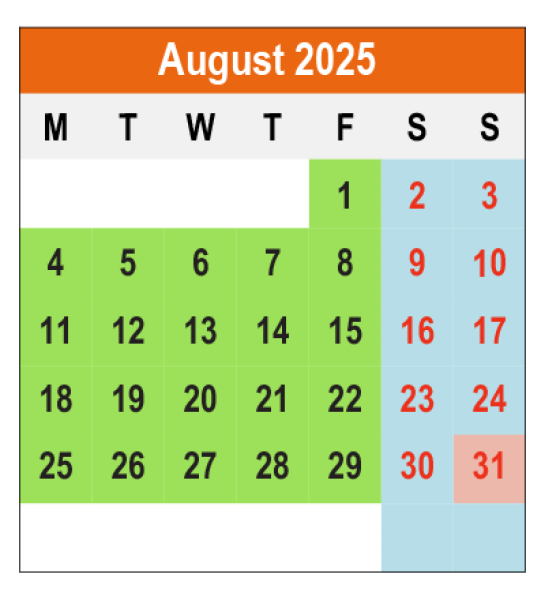 Academic Calendar 2025/2026