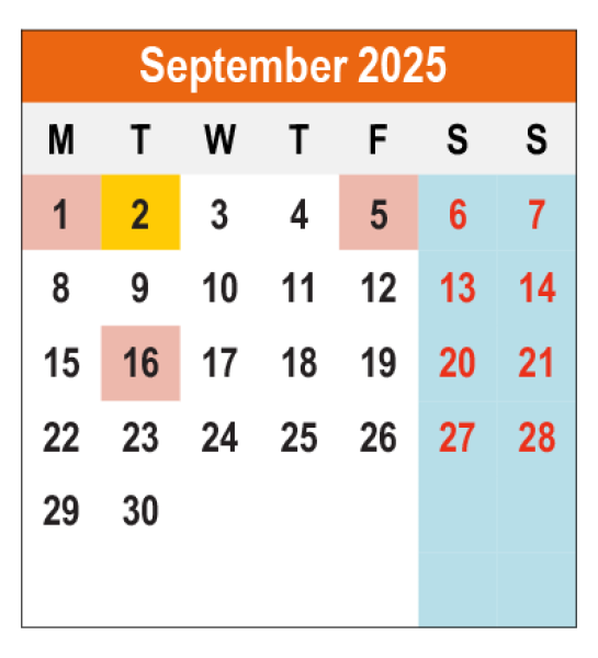 Academic Calendar 2025/2026
