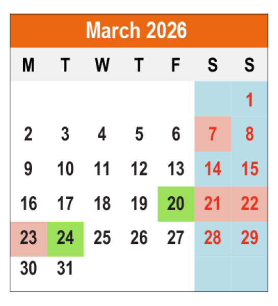 Academic Calendar 2025/2026