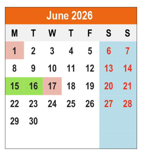 Academic Calendar 2025/2026