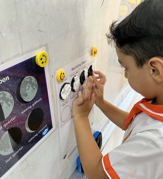 Exploring Moon Phases with Shadow Play and Clay! 