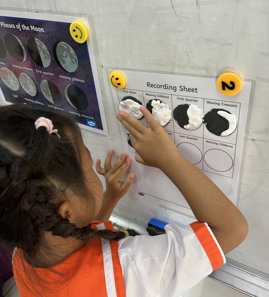 Exploring Moon Phases with Shadow Play and Clay! 