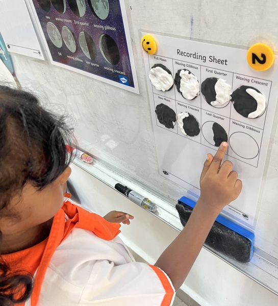 Exploring Moon Phases with Shadow Play and Clay! 