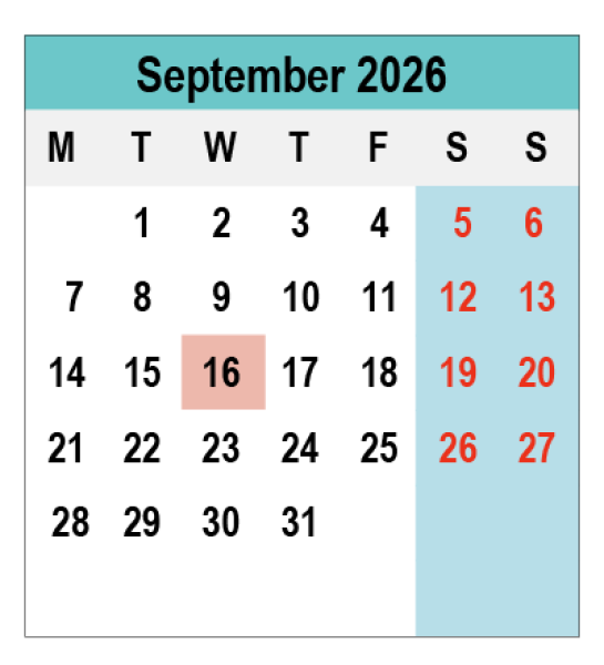 2026 Calendar