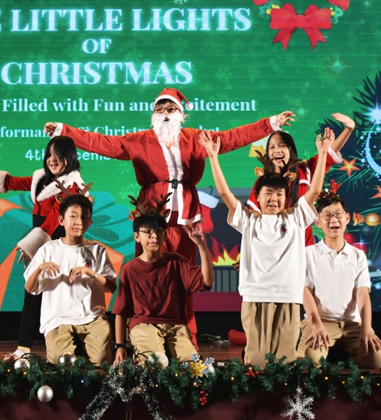 Christmas magic at Rafflesia International School!