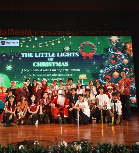 Christmas magic at Rafflesia International School!