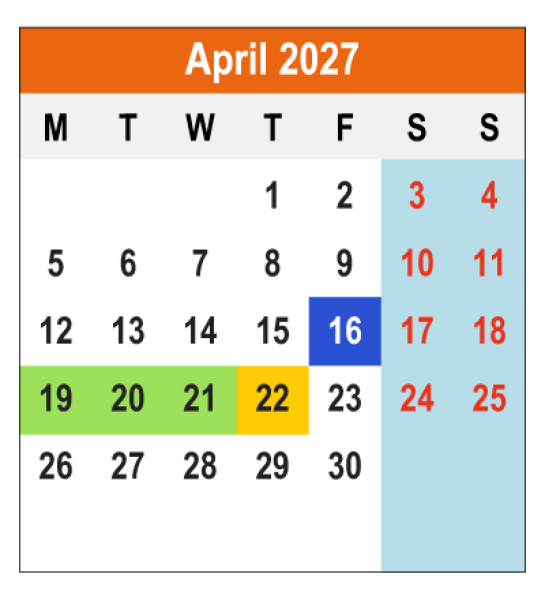 Academic Calendar 2026/2027