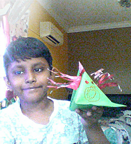 A Dragon Boat Origami Making Activity