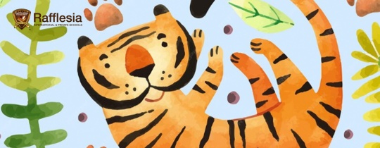 Tearing into Creativity: Tiger Art Fun!