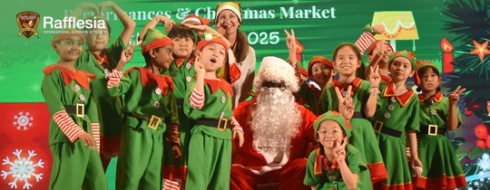 Christmas magic at Rafflesia International School!