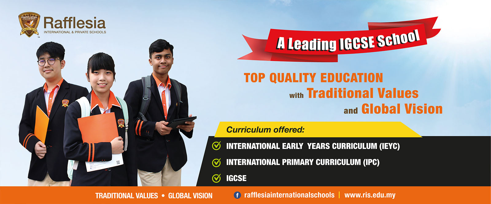Rafflesia International School Kajang Campus provides top quality education