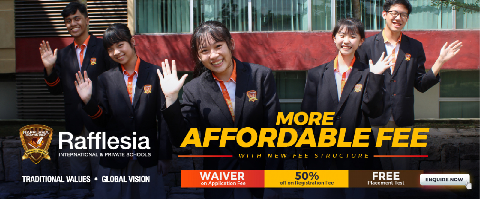 Rafflesia International School Kajang Campus is more affordable than ever!