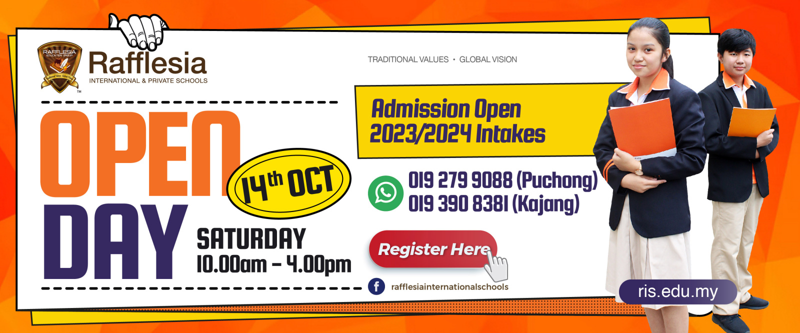Open Day 14 October 2023
