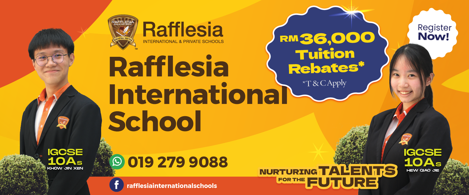 RM36,000 Tuition Rebate